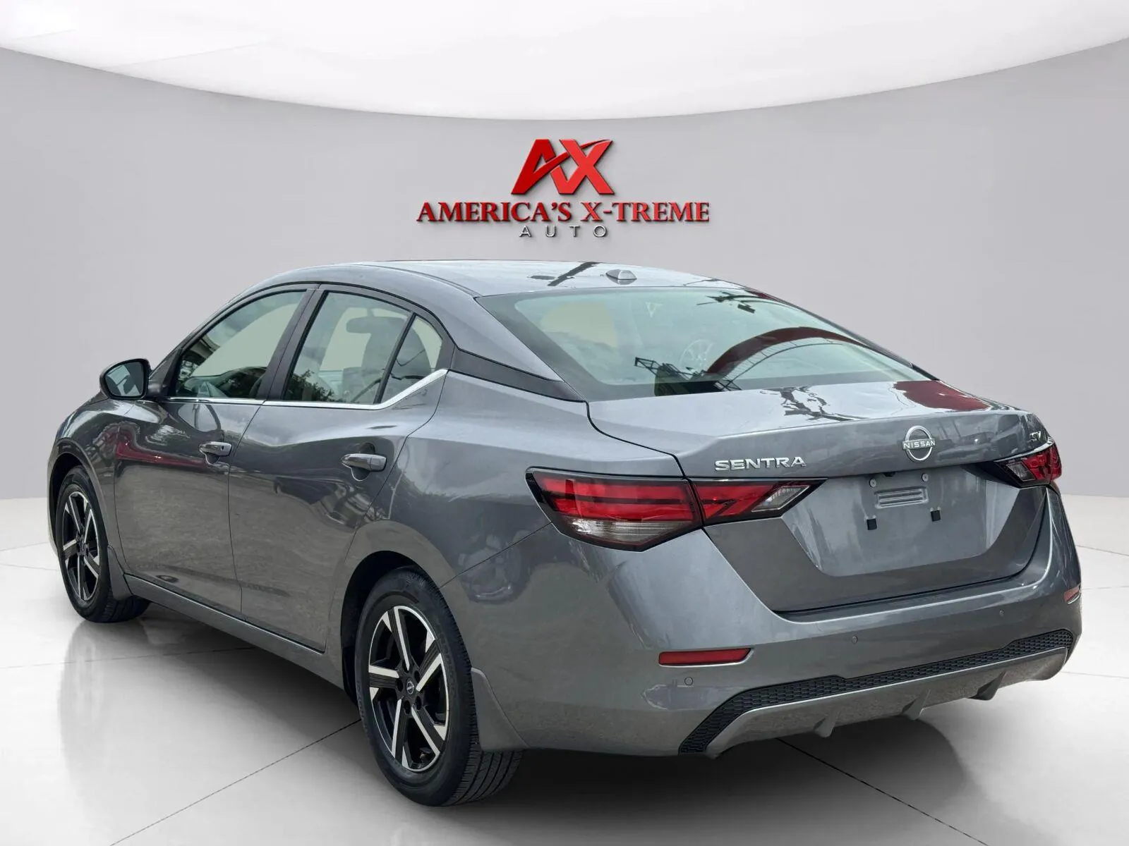 Another view of 2024 Nissan Sentra SV for sale in Houston, TX at America's Xtreme Auto Sales & Auto Repair | Luxury Used Cars & Trucks Dealership