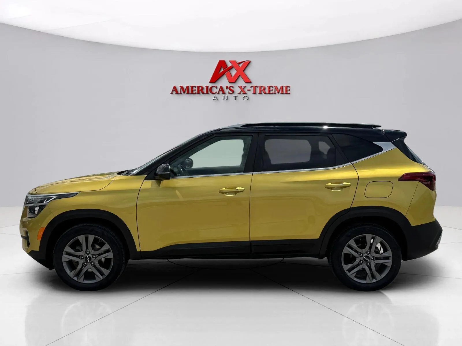 Photos of 2023 Kia Seltos S for sale in Houston, TX at America's Xtreme Auto Sales & Auto Repair | Luxury Used Cars & Trucks Dealership