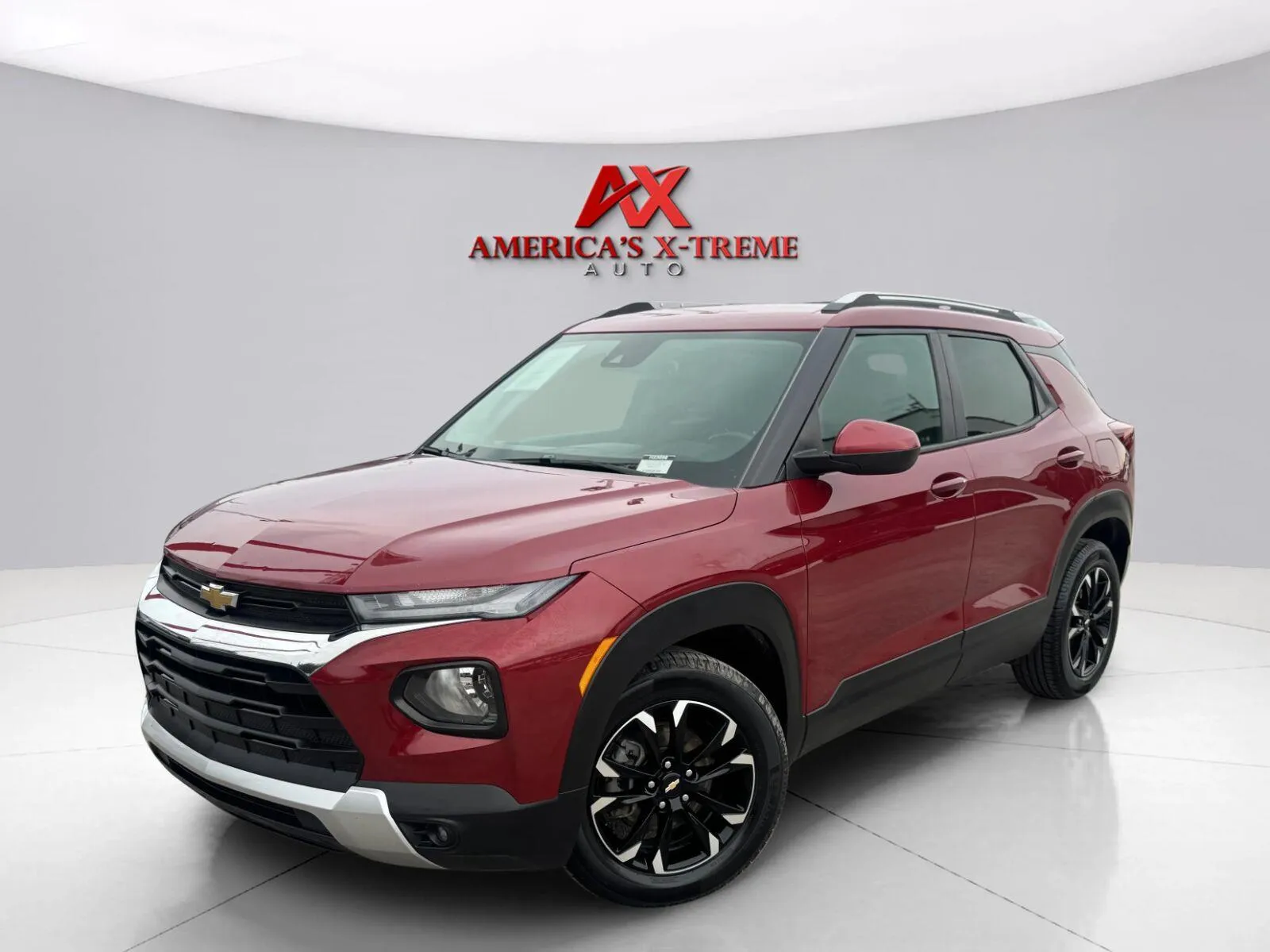 Red 2021 Chevrolet Trailblazer LT for sale in Houston, TX