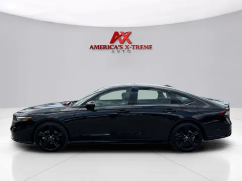 Photos of 2024 Honda Accord Hybrid Sport-L for sale in Houston, TX at America's Xtreme Auto Sales & Auto Repair | Luxury Used Cars & Trucks Dealership