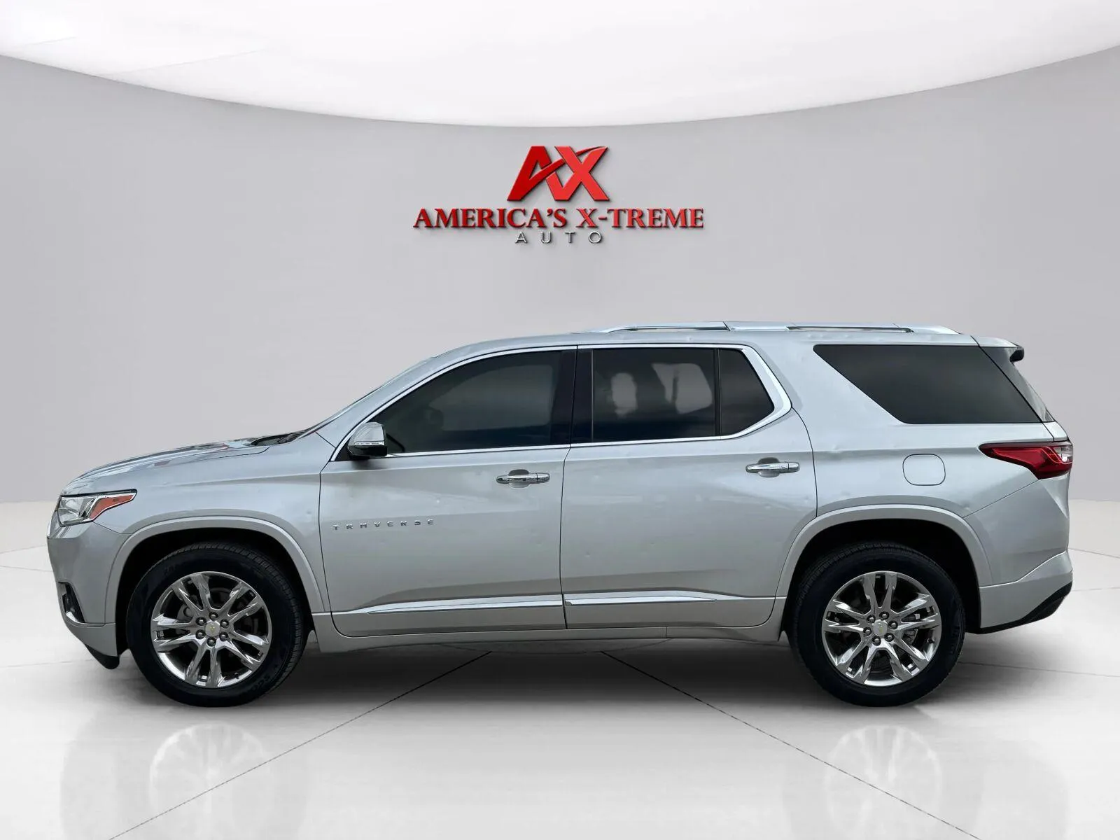 Photos of 2020 Chevrolet Traverse High Country for sale in Houston, TX at America's Xtreme Auto Sales & Auto Repair | Luxury Used Cars & Trucks Dealership