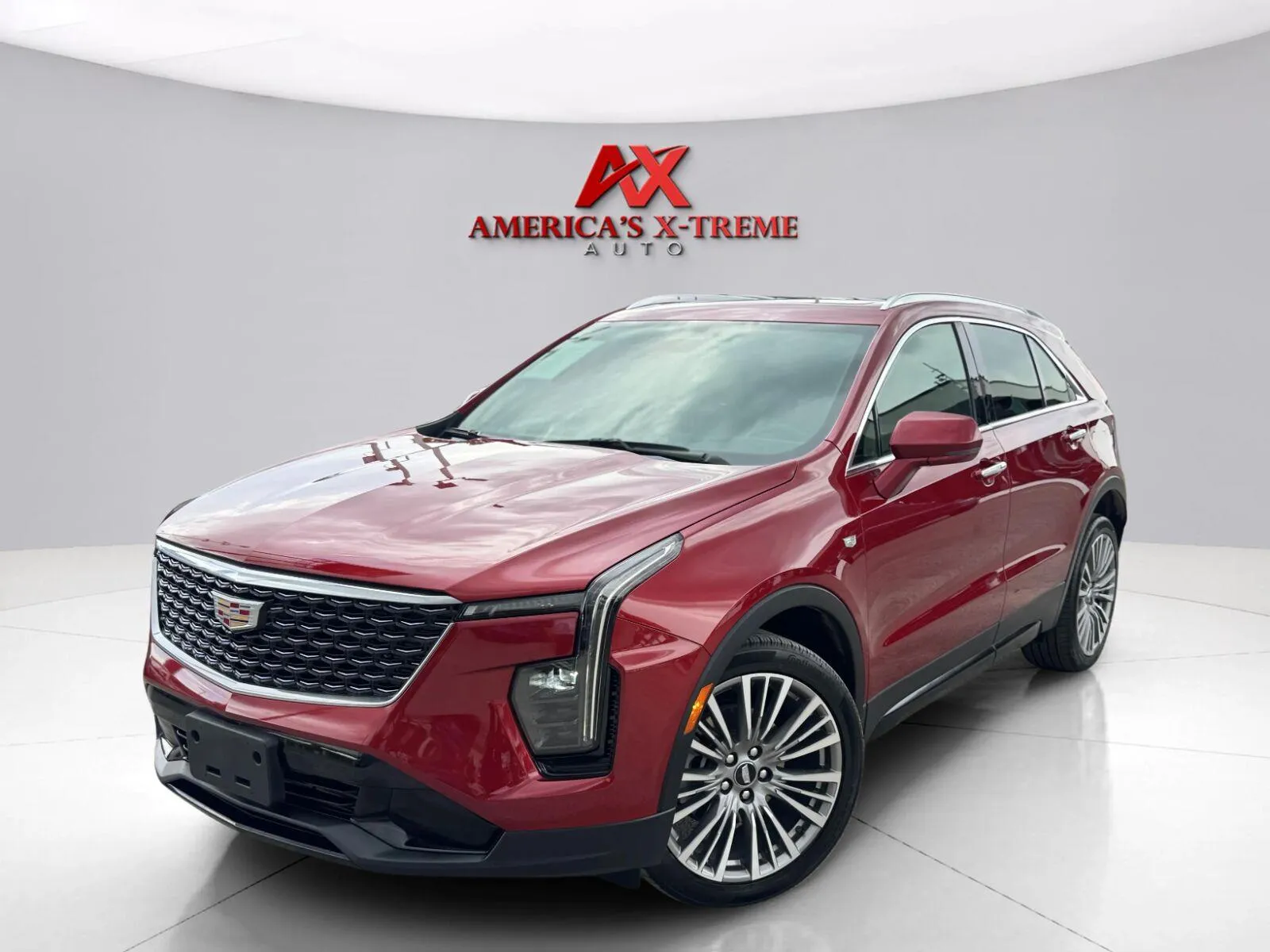 Red 2024 Cadillac XT4 FWD Premium Luxury for sale in Houston, TX