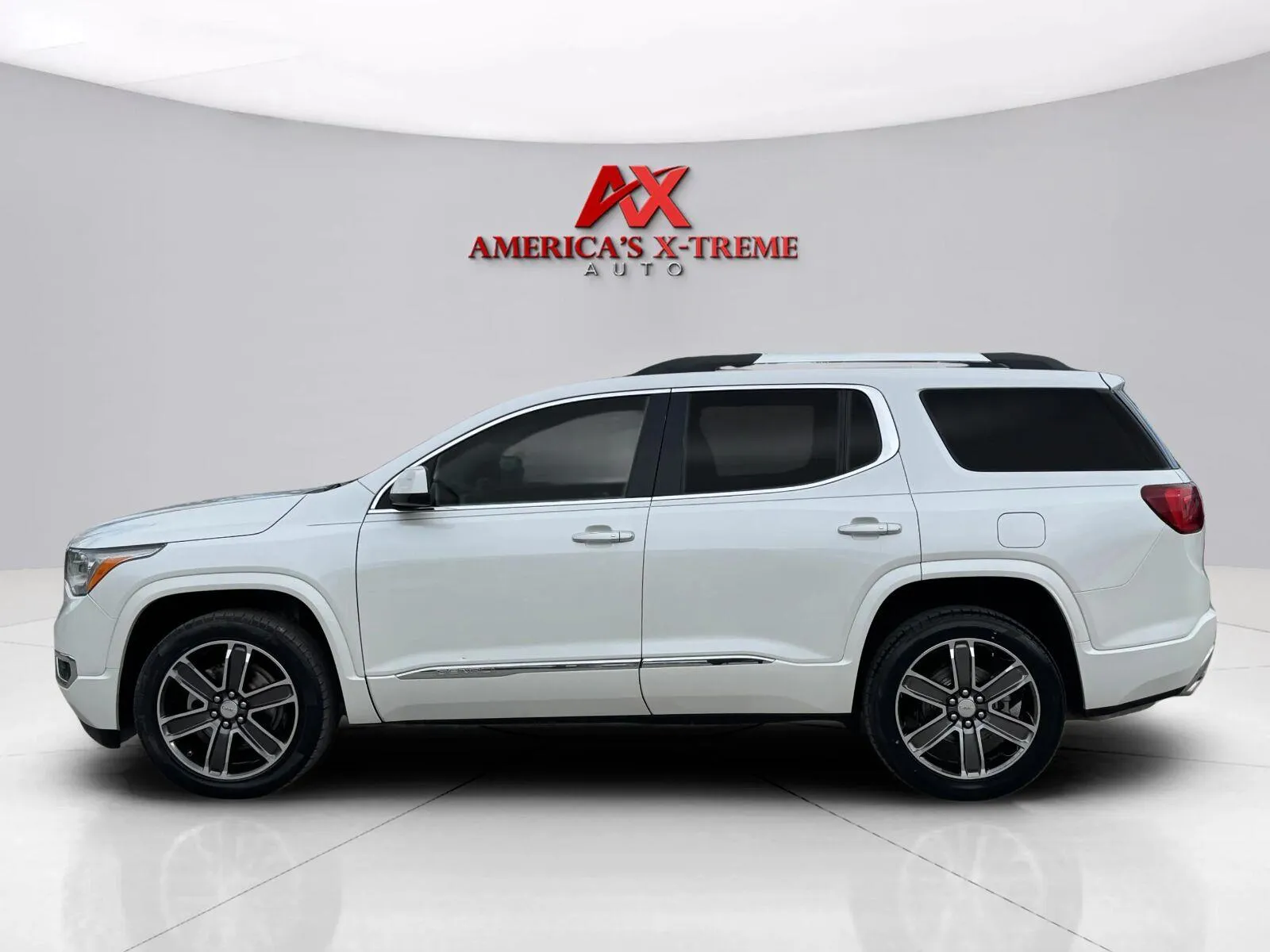 Photos of 2019 GMC Acadia Denali for sale in Houston, TX at America's Xtreme Auto Sales & Auto Repair | Luxury Used Cars & Trucks Dealership