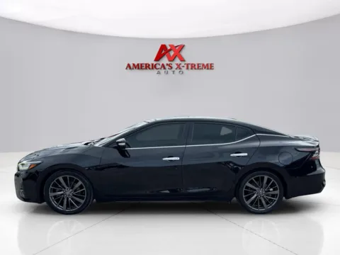 Photos of 2020 Nissan Maxima Platinum for sale in Houston, TX at America's Xtreme Auto Sales & Auto Repair | Luxury Used Cars & Trucks Dealership