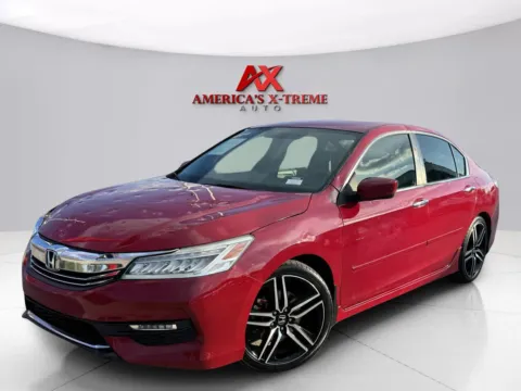 Red 2016 Honda Accord Sedan Sport for sale in Houston, TX
