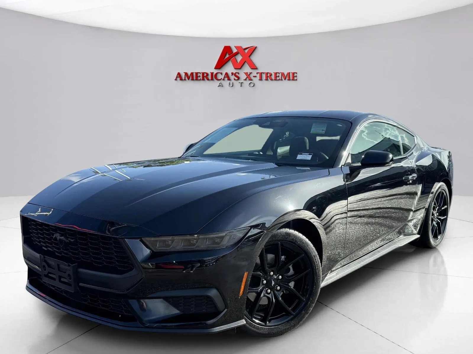 Black 2025 Ford Mustang EcoBoost for sale in Houston, TX