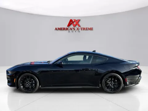 Photos of 2025 Ford Mustang EcoBoost for sale in Houston, TX at America's Xtreme Auto Sales & Auto Repair | Luxury Used Cars & Trucks Dealership