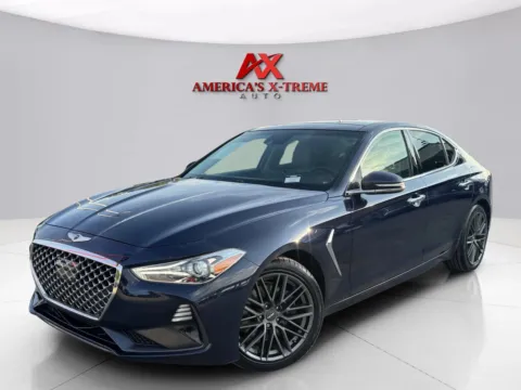 Blue 2019 Genesis G70 2.0T Advanced for sale in Houston, TX
