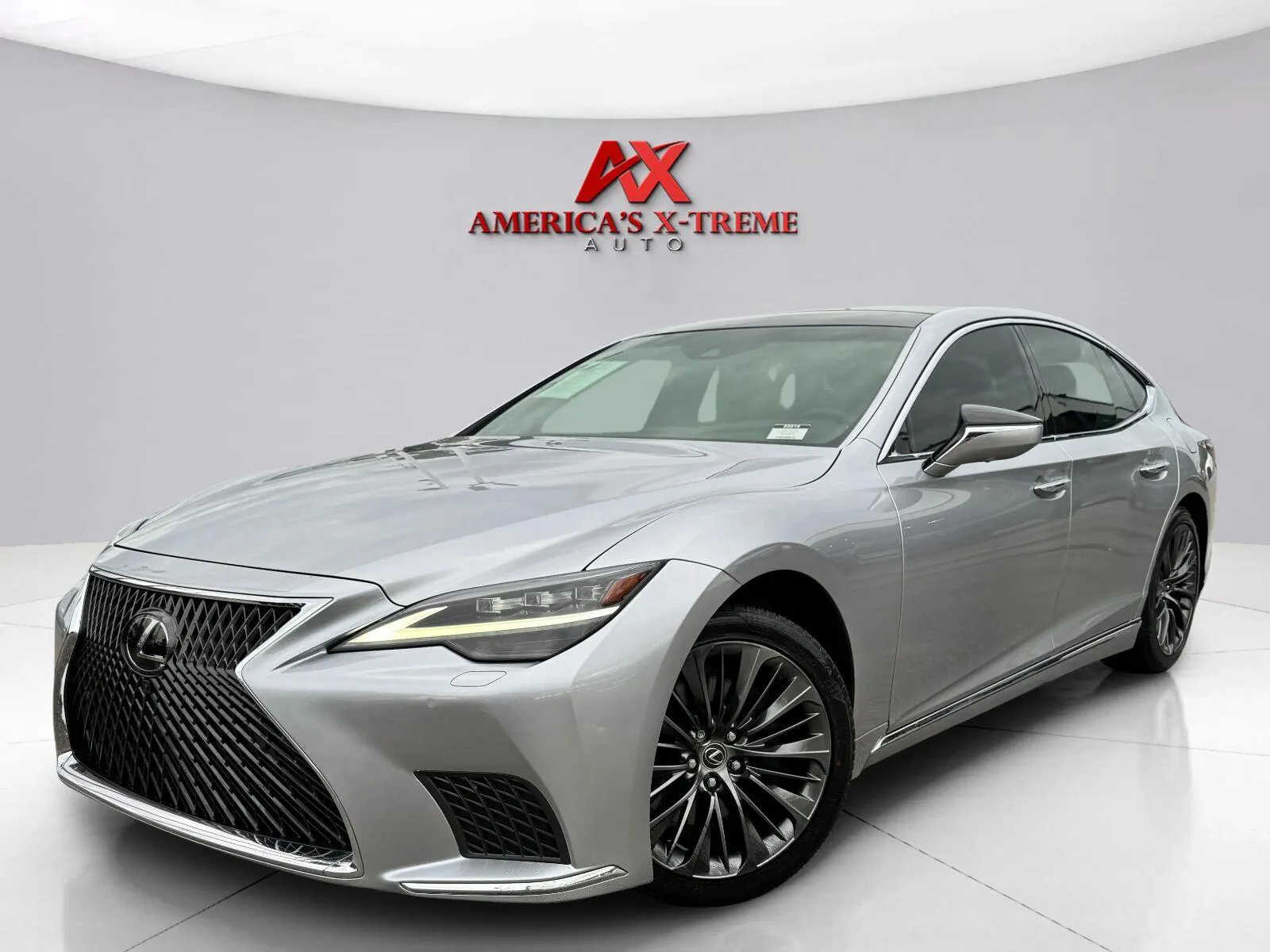 Silver 2023 Lexus LS 500 for sale in Houston, TX