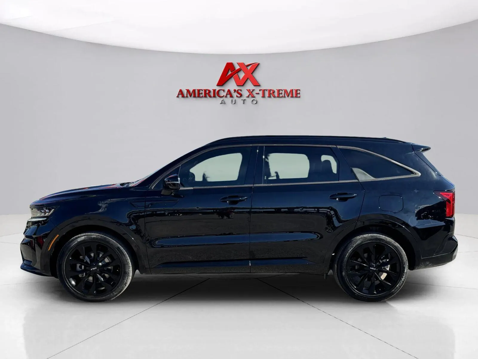 Photos of 2023 Kia Sorento SX for sale in Houston, TX at America's Xtreme Auto Sales & Auto Repair | Luxury Used Cars & Trucks Dealership