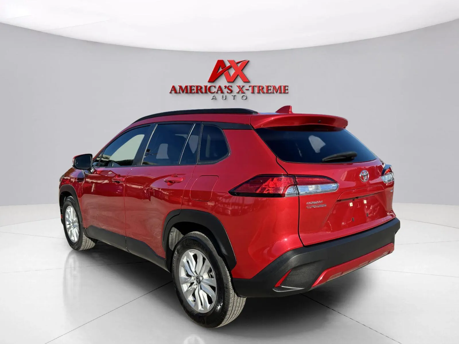 Another view of 2023 Toyota Corolla Cross LE for sale in Houston, TX at America's Xtreme Auto Sales & Auto Repair | Luxury Used Cars & Trucks Dealership