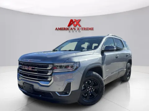 Gray 2021 GMC Acadia AT4 for sale in Houston, TX