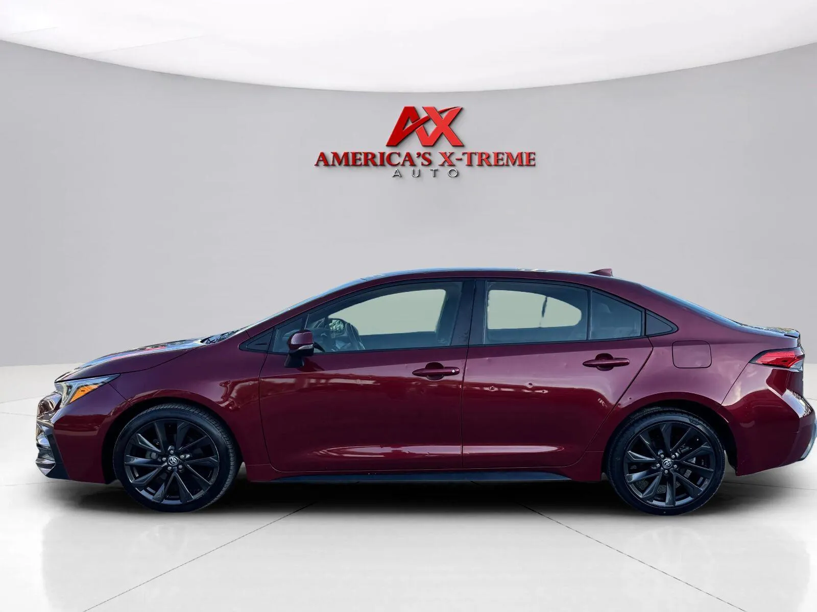 Photos of 2023 Toyota Corolla SE for sale in Houston, TX at America's Xtreme Auto Sales & Auto Repair | Luxury Used Cars & Trucks Dealership