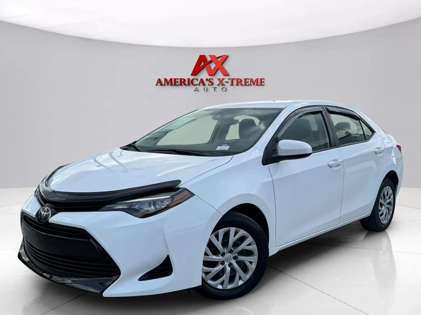 White 2017 Toyota Corolla L for sale in Houston, TX