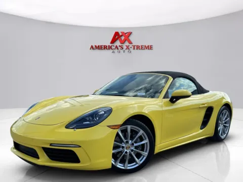 Yellow 2018 Porsche 718 Boxster for sale in Houston, TX