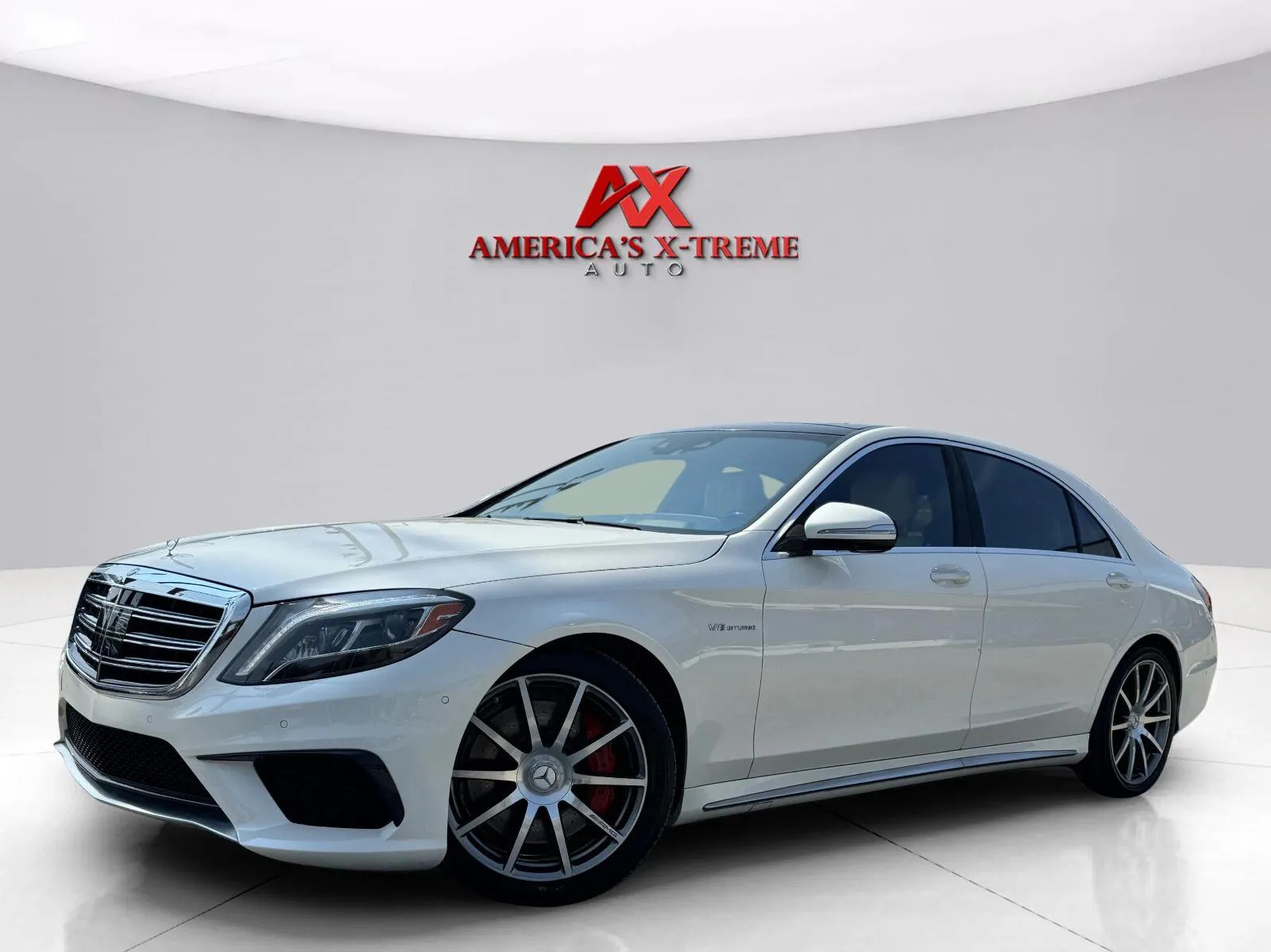 White 2016 Mercedes-Benz S-Class AMG S 63 for sale in Houston, TX