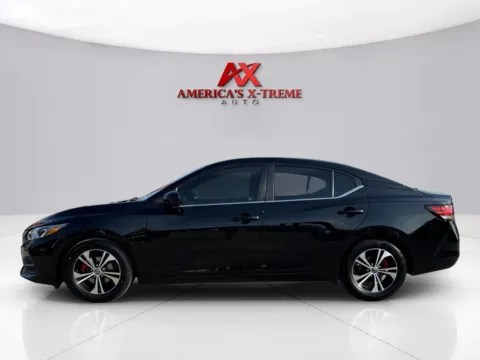 Photos of 2023 Nissan Sentra SV for sale in Houston, TX at America's Xtreme Auto Sales & Auto Repair | Luxury Used Cars & Trucks Dealership