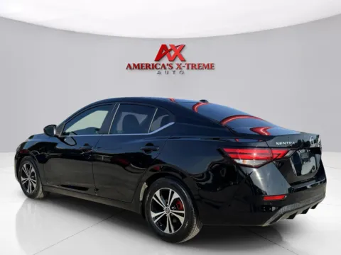 Another view of 2023 Nissan Sentra SV for sale in Houston, TX at America's Xtreme Auto Sales & Auto Repair | Luxury Used Cars & Trucks Dealership