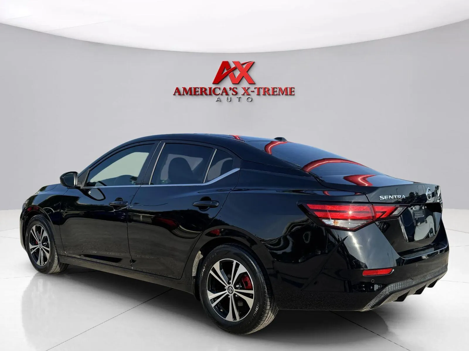 Another view of 2023 Nissan Sentra SV for sale in Houston, TX at America's Xtreme Auto Sales & Auto Repair | Luxury Used Cars & Trucks Dealership