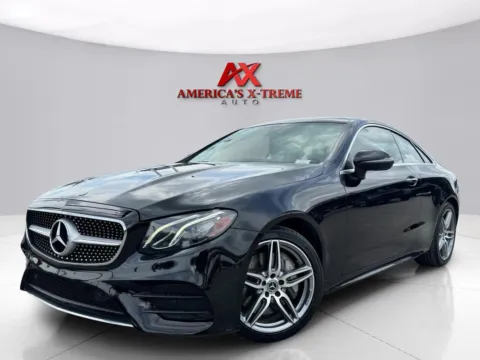 Black 2018 Mercedes-Benz E-Class E 400 for sale in Houston, TX