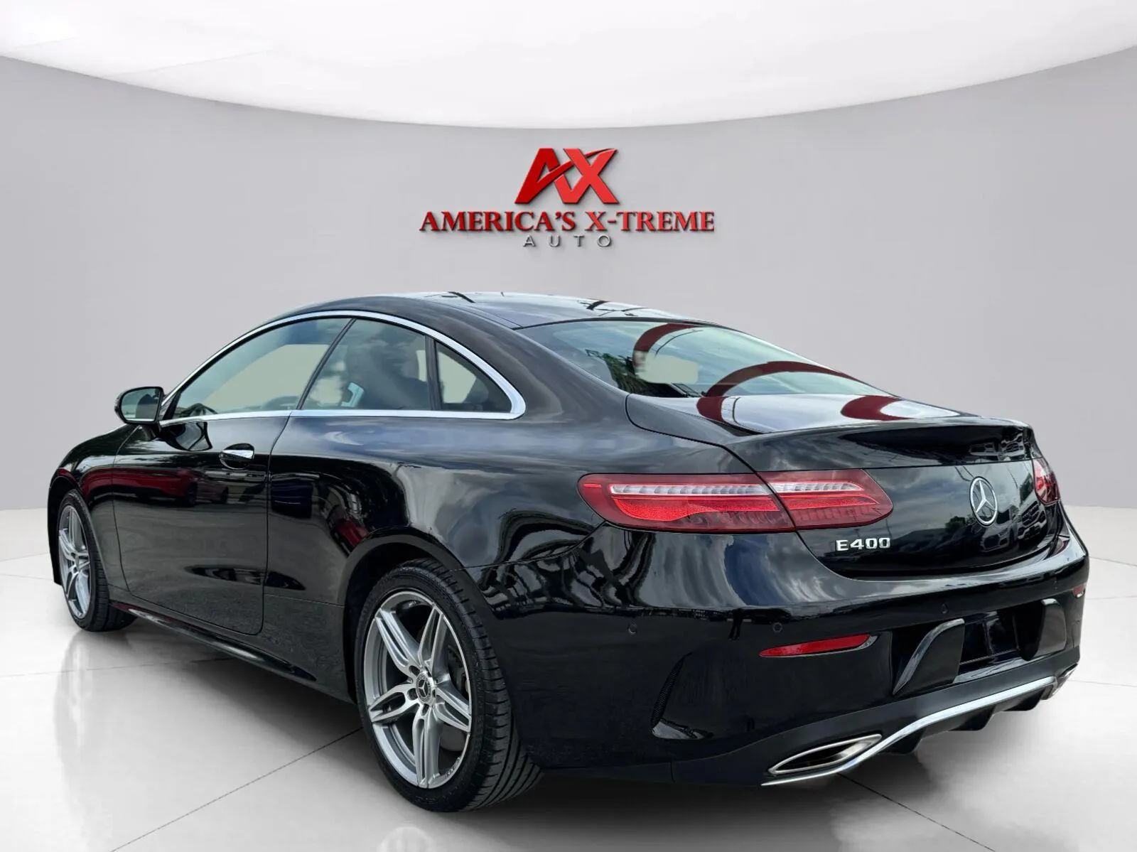 Another view of 2018 Mercedes-Benz E-Class E 400 for sale in Houston, TX at America's Xtreme Auto Sales & Auto Repair | Luxury Used Cars & Trucks Dealership