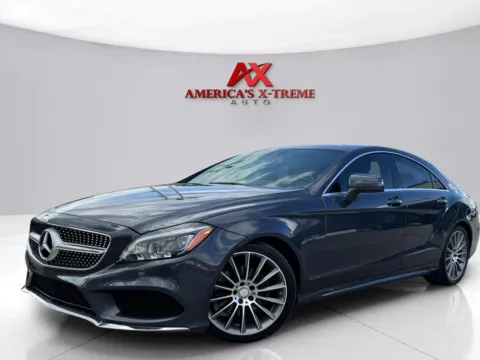 Gray 2016 Mercedes-Benz CLS 400 for sale in Houston, TX