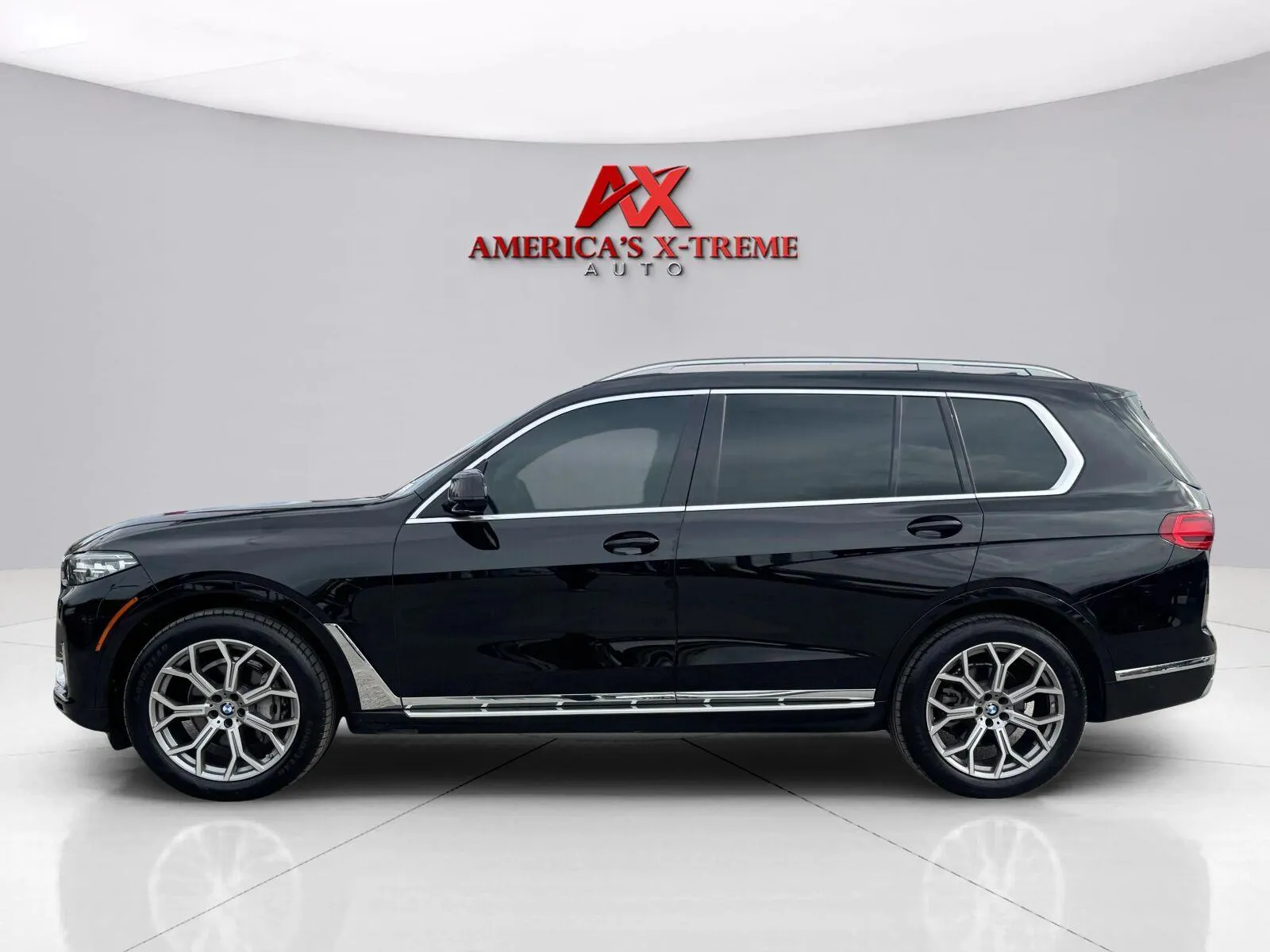Photos of 2019 BMW X7 xDrive40i for sale in Houston, TX at America's Xtreme Auto Sales & Auto Repair | Luxury Used Cars & Trucks Dealership