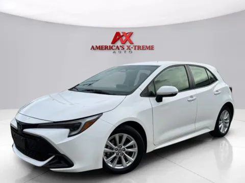 White 2024 Toyota Corolla Hatchback SE for sale in Houston, TX