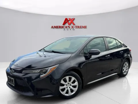 Gray 2021 Toyota Corolla LE for sale in Houston, TX