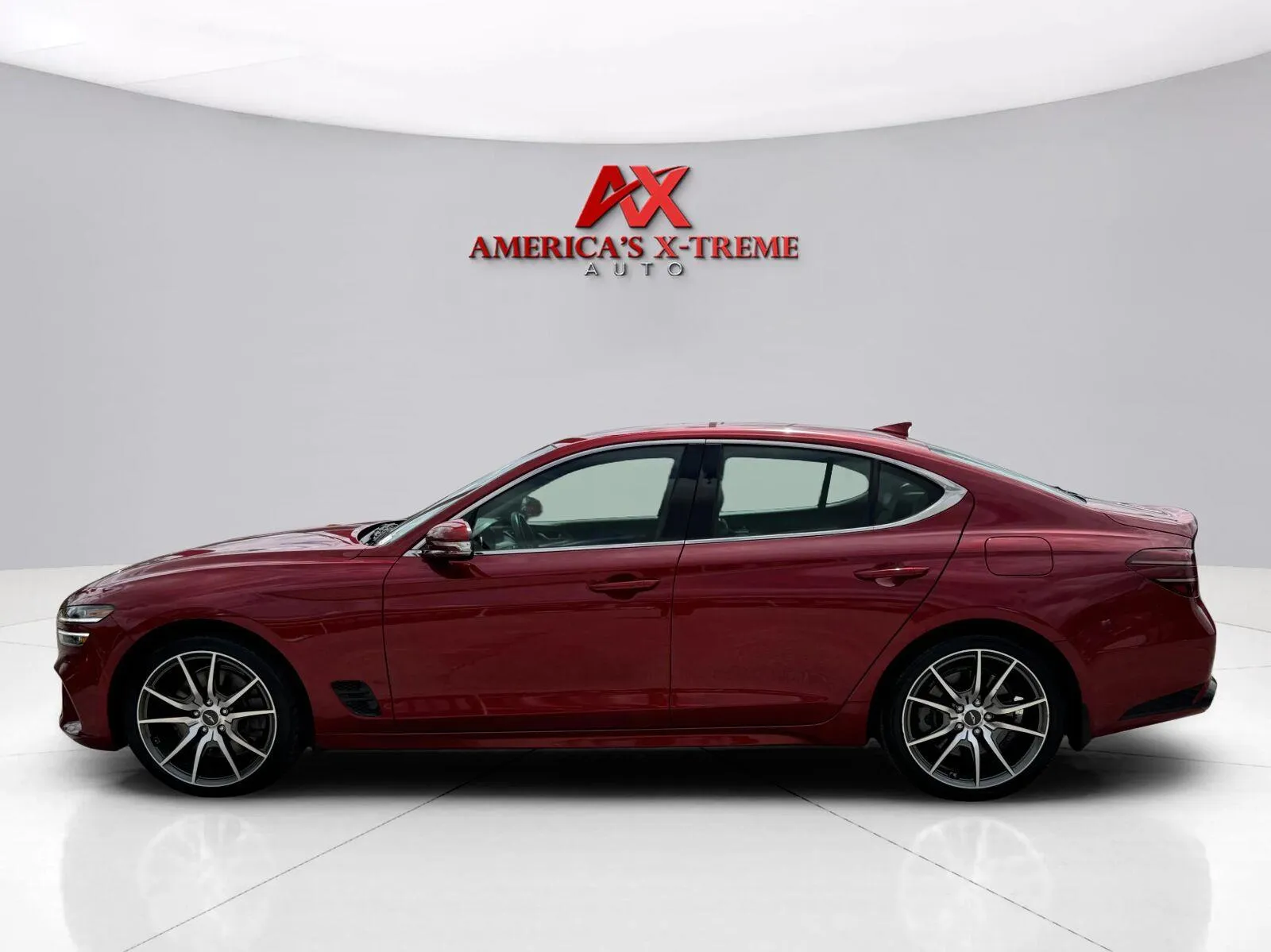 Photos of 2023 Genesis G70 3.3T for sale in Houston, TX at America's Xtreme Auto Sales & Auto Repair | Luxury Used Cars & Trucks Dealership