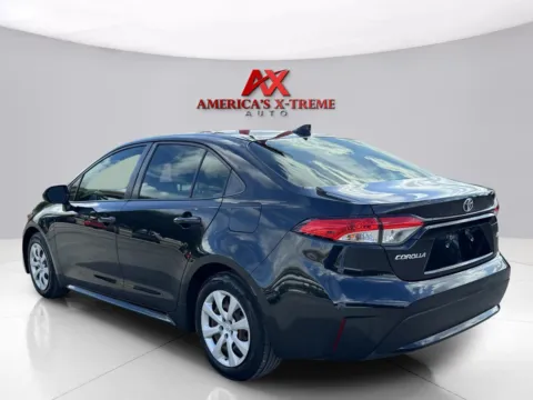 Another view of 2021 Toyota Corolla LE for sale in Houston, TX at America's Xtreme Auto Sales & Auto Repair | Luxury Used Cars & Trucks Dealership