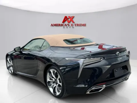 Another view of 2021 Lexus LC 500 for sale in Houston, TX at America's Xtreme Auto Sales & Auto Repair | Luxury Used Cars & Trucks Dealership