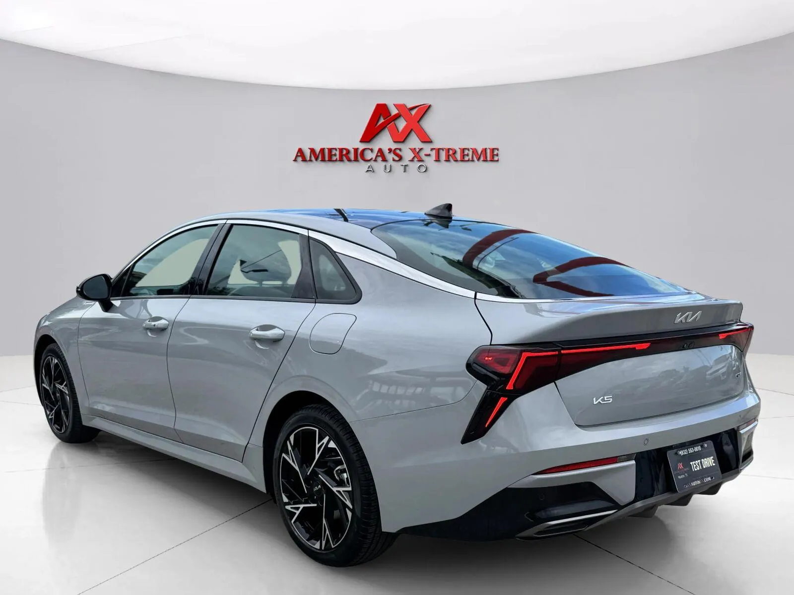 Another view of 2025 Kia K5 GT-Line for sale in Houston, TX at America's Xtreme Auto Sales & Auto Repair | Luxury Used Cars & Trucks Dealership