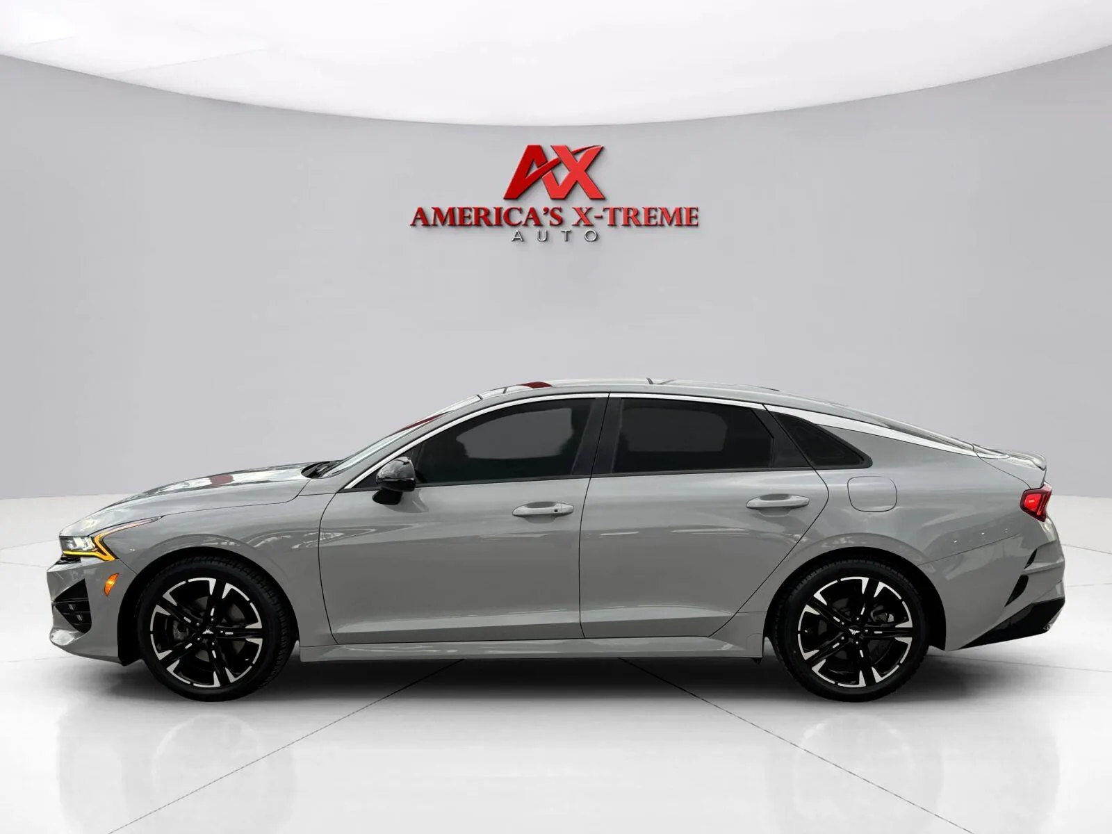 Photos of 2021 Kia K5 GT-Line for sale in Houston, TX at America's Xtreme Auto Sales & Auto Repair | Luxury Used Cars & Trucks Dealership