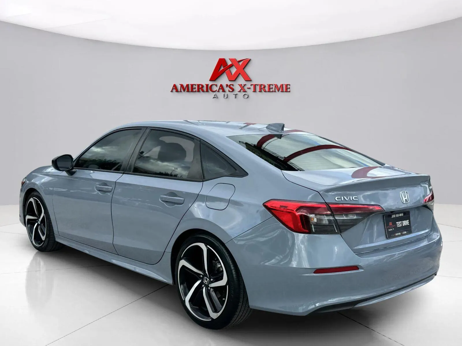 Another view of 2023 Honda Civic Sport for sale in Houston, TX at America's Xtreme Auto Sales & Auto Repair | Luxury Used Cars & Trucks Dealership