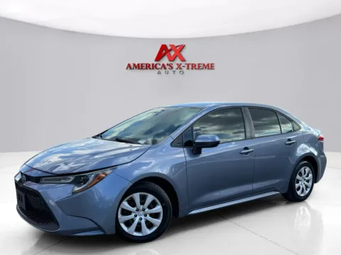 Gray 2020 Toyota Corolla LE for sale in Houston, TX