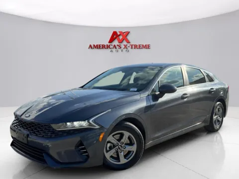 Gray 2021 Kia K5 LXS for sale in Houston, TX