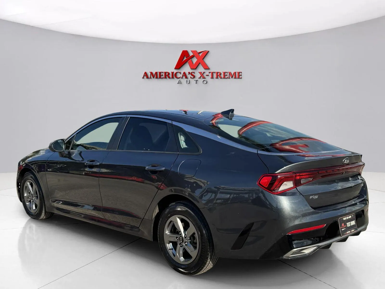 Another view of 2021 Kia K5 LXS for sale in Houston, TX at America's Xtreme Auto Sales & Auto Repair | Luxury Used Cars & Trucks Dealership