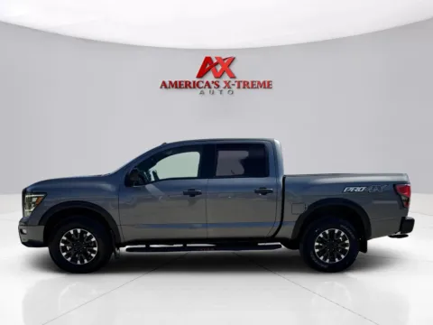 Photos of 2021 Nissan Titan PRO-4X for sale in Houston, TX at America's Xtreme Auto Sales & Auto Repair | Luxury Used Cars & Trucks Dealership