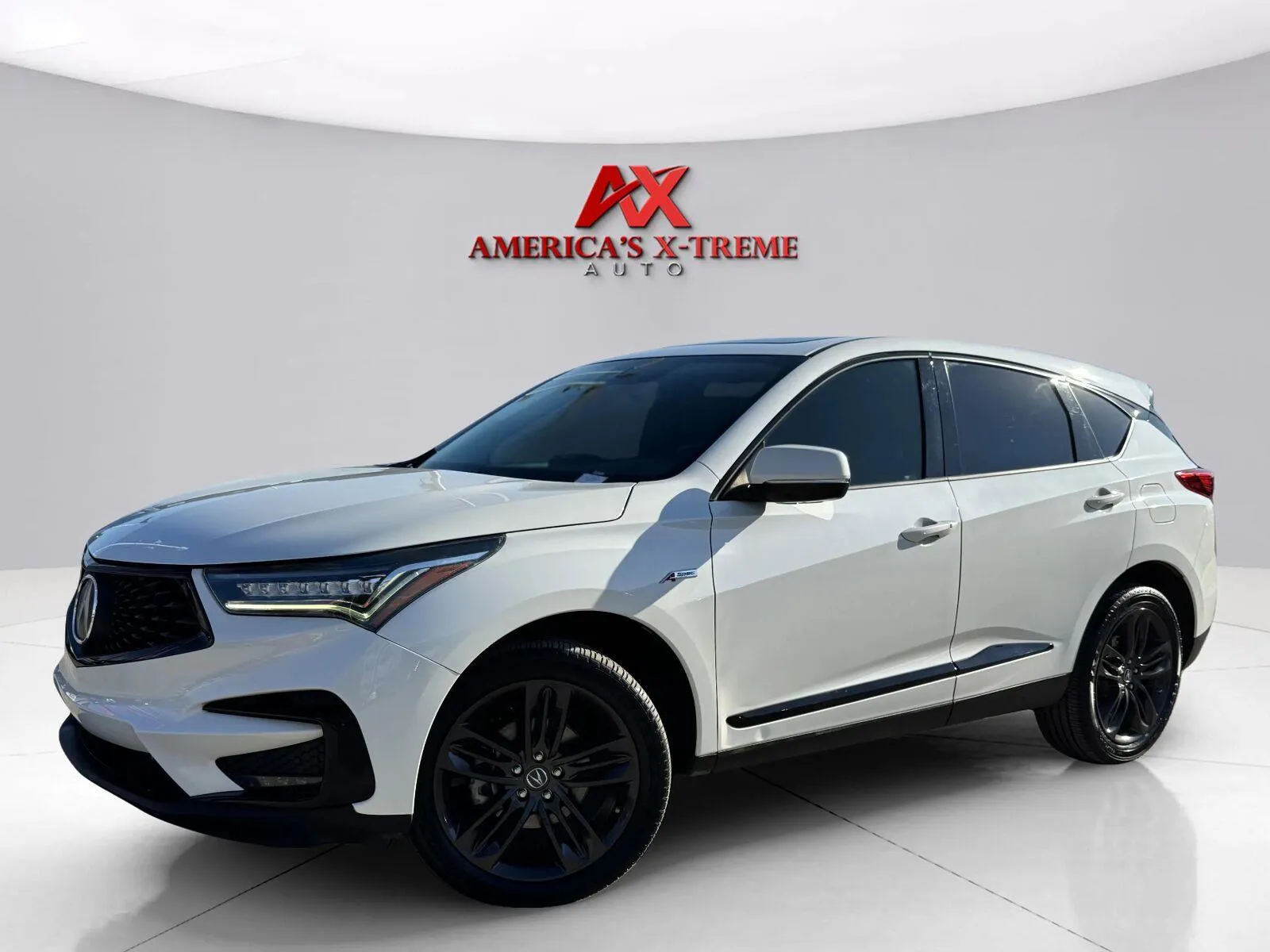 White 2019 Acura RDX SH-AWD w/A-SPEC for sale in Houston, TX