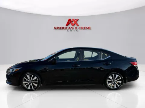 Photos of 2021 Nissan Sentra SV for sale in Houston, TX at America's Xtreme Auto Sales & Auto Repair | Luxury Used Cars & Trucks Dealership