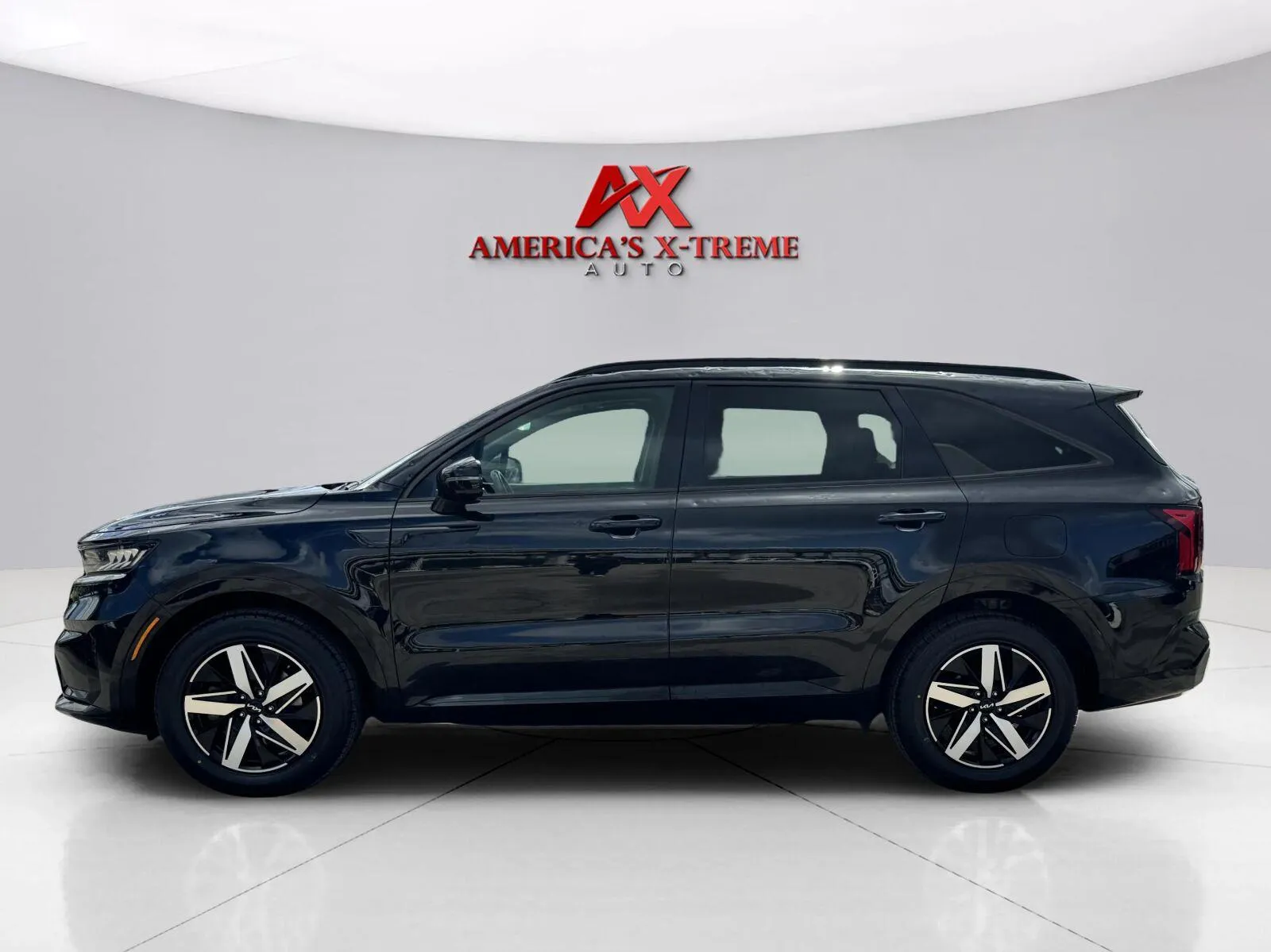 Photos of 2023 Kia Sorento EX for sale in Houston, TX at America's Xtreme Auto Sales & Auto Repair | Luxury Used Cars & Trucks Dealership
