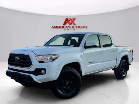 White 2022 Toyota Tacoma SR5 V6 for sale in Houston, TX