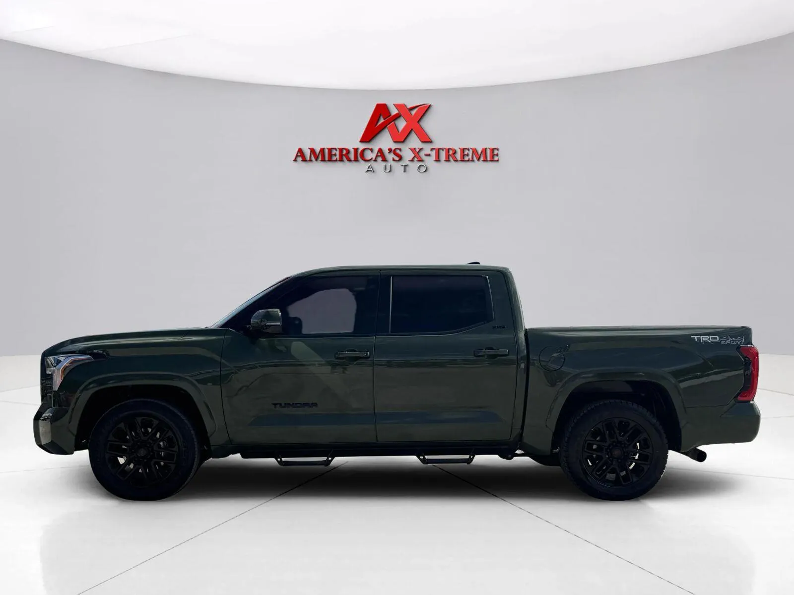 Photos of 2023 Toyota Tundra SR5 for sale in Houston, TX at America's Xtreme Auto Sales & Auto Repair | Luxury Used Cars & Trucks Dealership