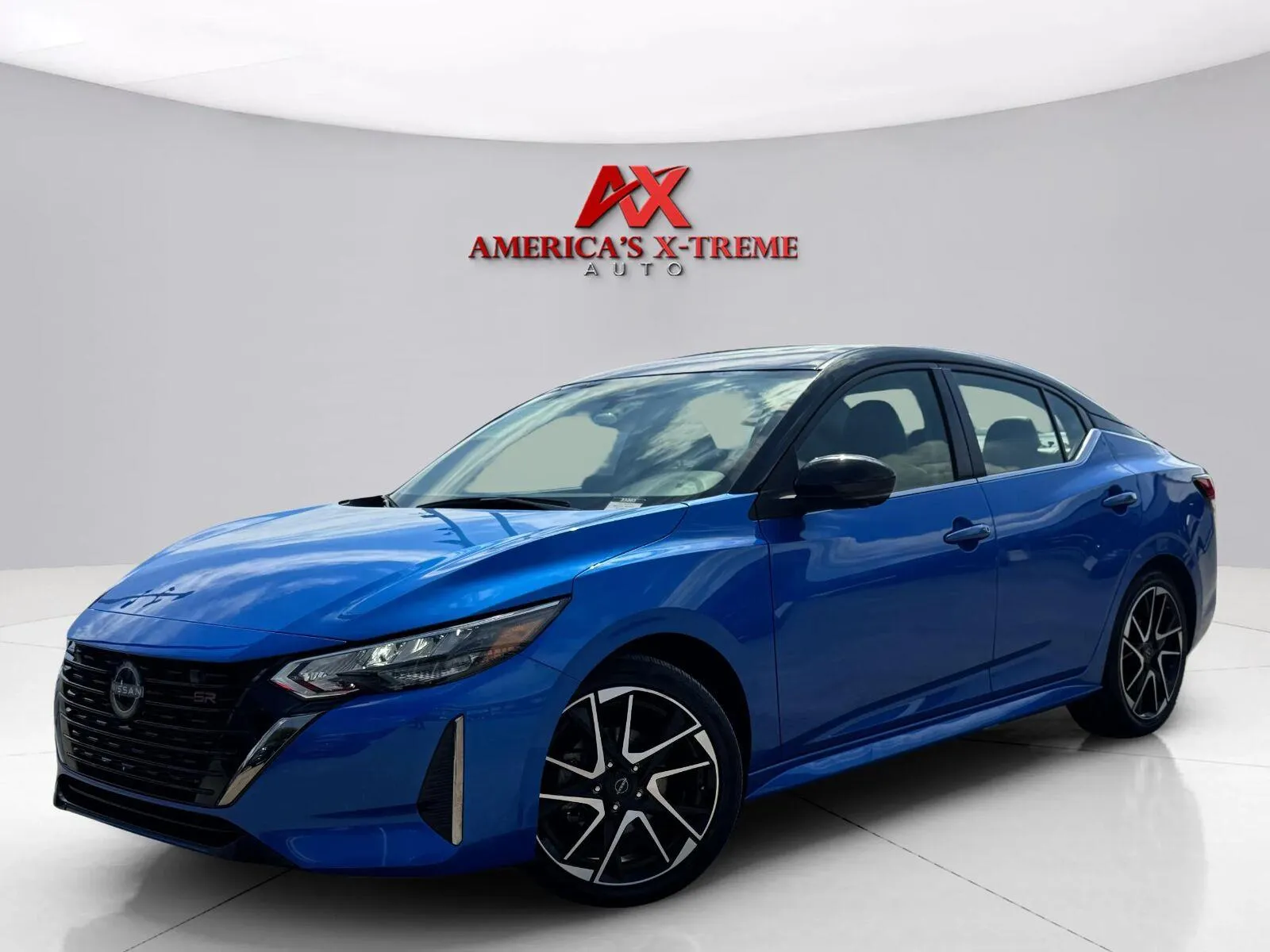 Blue 2024 Nissan Sentra SR for sale in Houston, TX