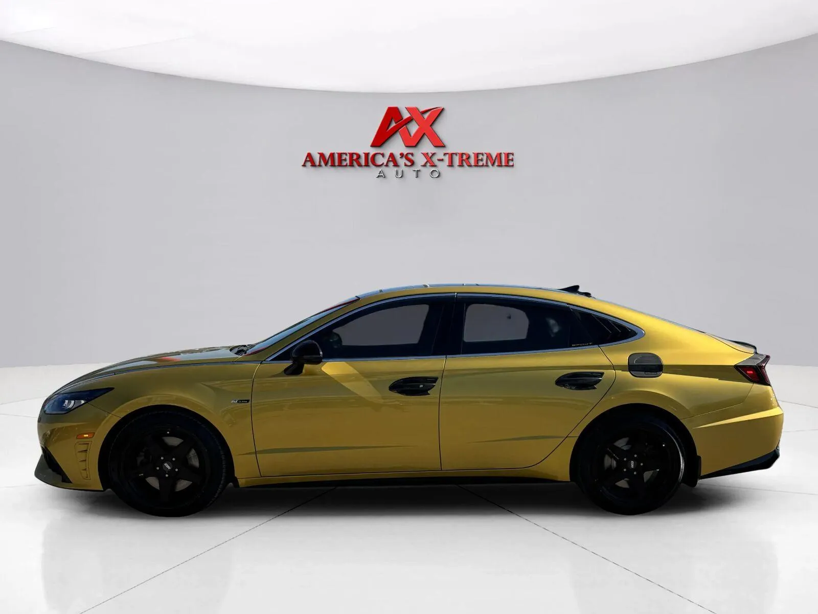 Photos of 2021 Hyundai Sonata N Line for sale in Houston, TX at America's Xtreme Auto Sales & Auto Repair | Luxury Used Cars & Trucks Dealership