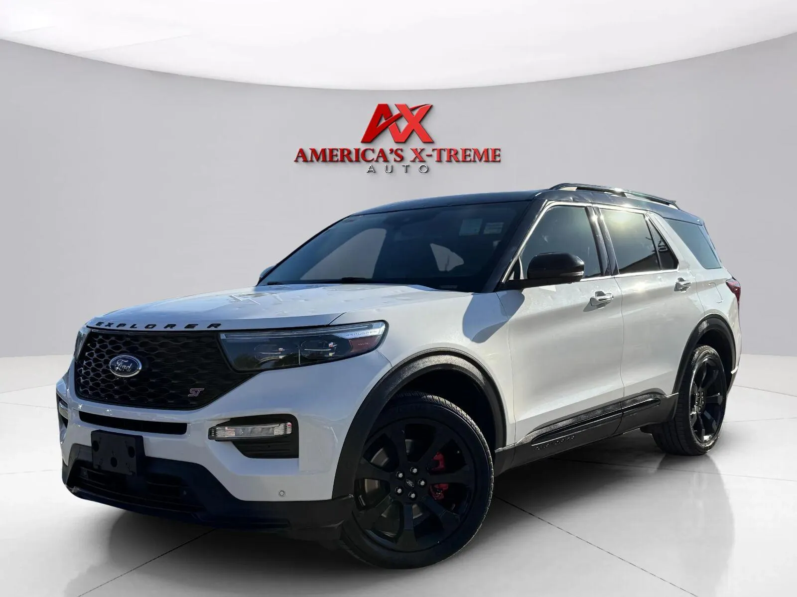 White 2020 Ford Explorer ST for sale in Houston, TX