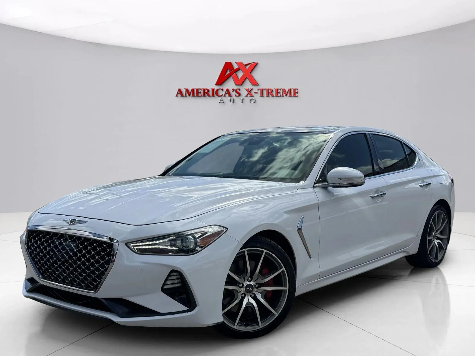 White 2020 Genesis G70 3.3T for sale in Houston, TX