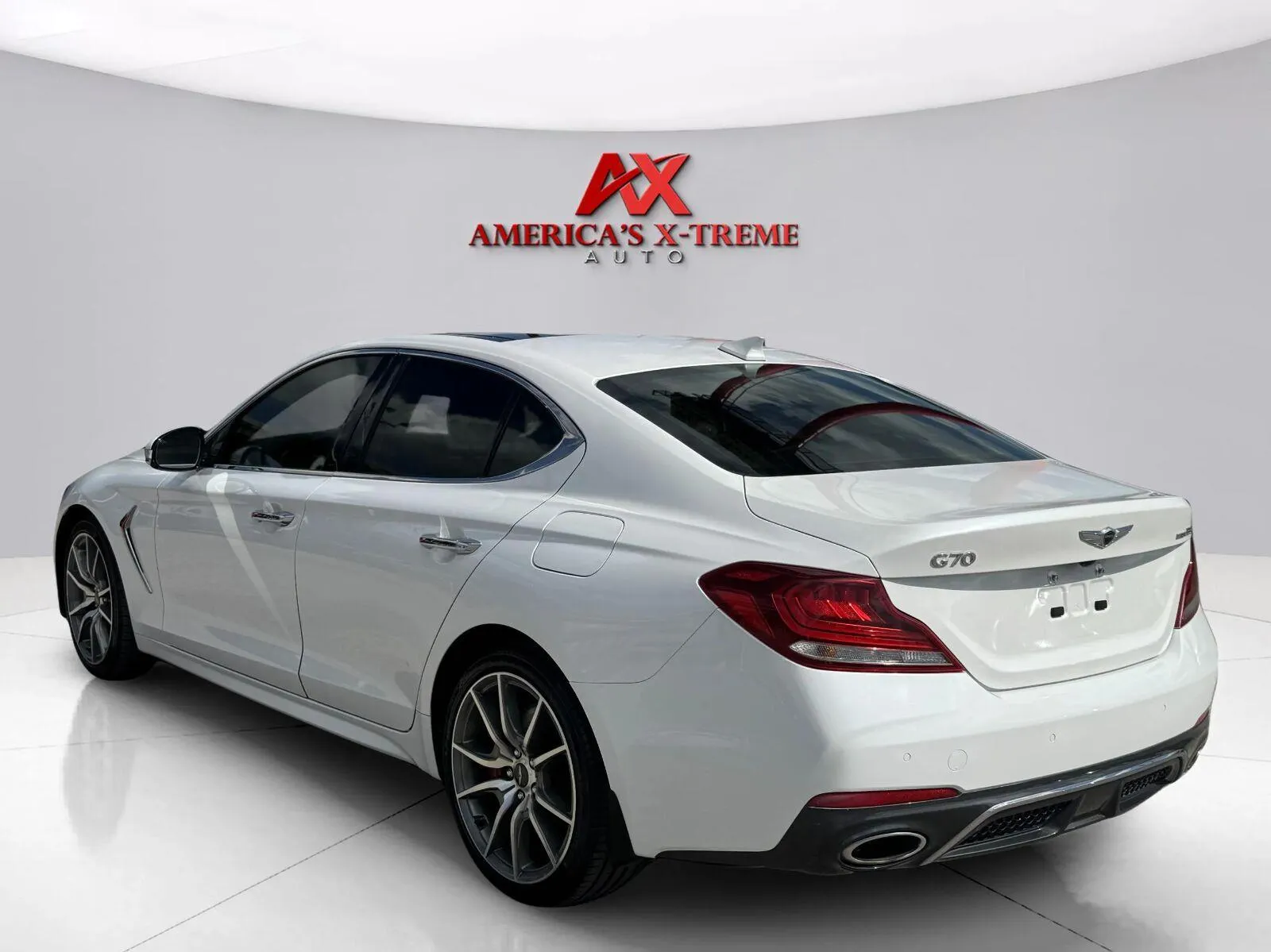 Another view of 2020 Genesis G70 3.3T for sale in Houston, TX at America's Xtreme Auto Sales & Auto Repair | Luxury Used Cars & Trucks Dealership