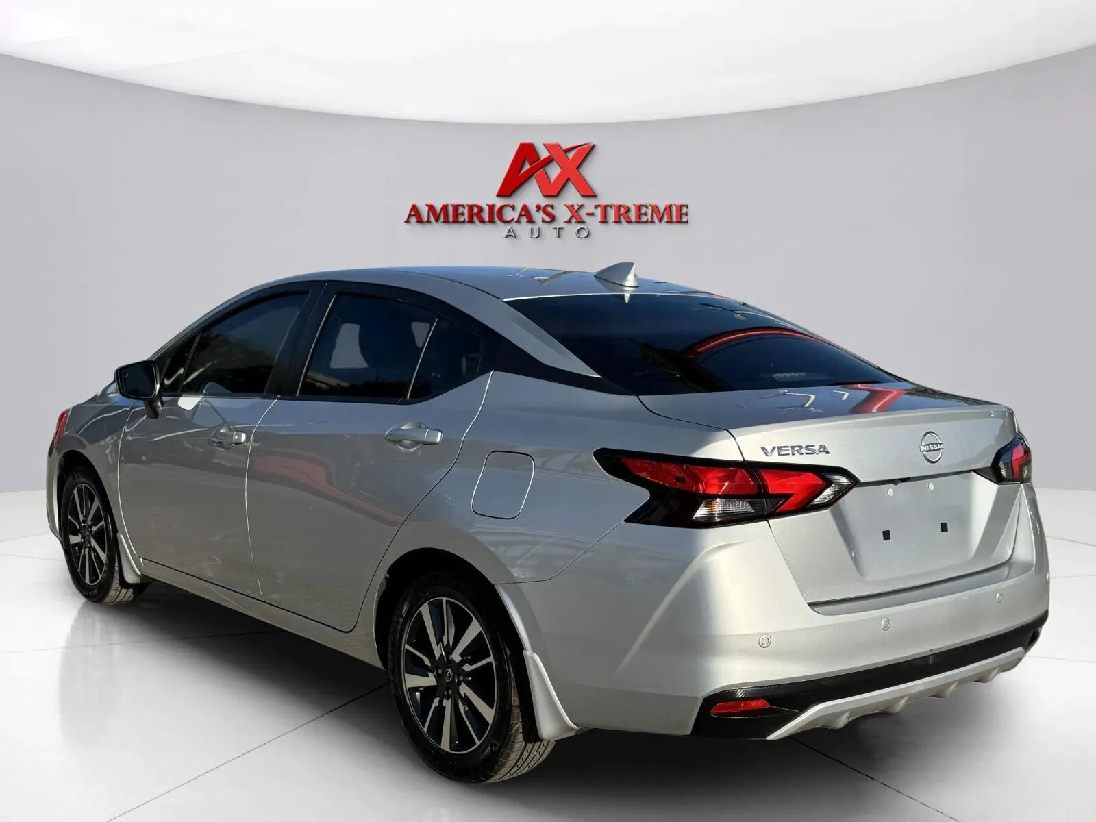 Another view of 2025 Nissan Versa SV for sale in Houston, TX at America's Xtreme Auto Sales & Auto Repair | Luxury Used Cars & Trucks Dealership